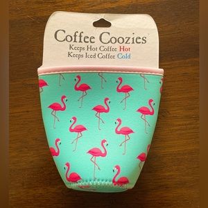 Coffee Cozy- Flamingo- Coffee Sleeve to protect and insulate